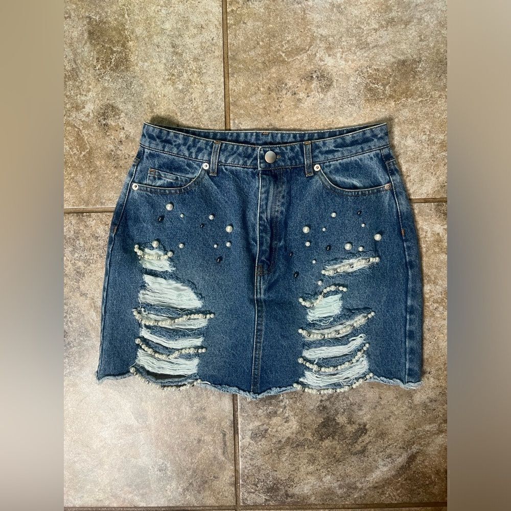 Forever21 Pearl Jean Skirt